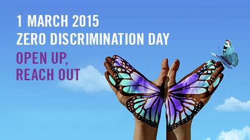 #Italy with the #UN. #ZeroDiscrimination Day 2015 #OpenUpReachOut <a href="/UNAIDS/">UNAIDS Global</a> #ItalytoUNSC17_18
