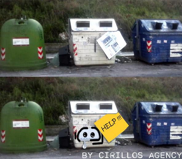CirillosAgency's tweet image. After 48 hours of agony, you think this is a  #recycling or #postIt to #requestHelp ???