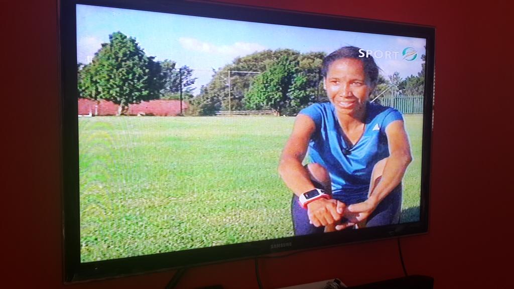 stewcd's tweet photo. When i switch on the TV and @nolacon makes an appearance! @SABCSportsLive great profile. @ASAathletics @adidasZA http://t.co/3hyKr5NtFB