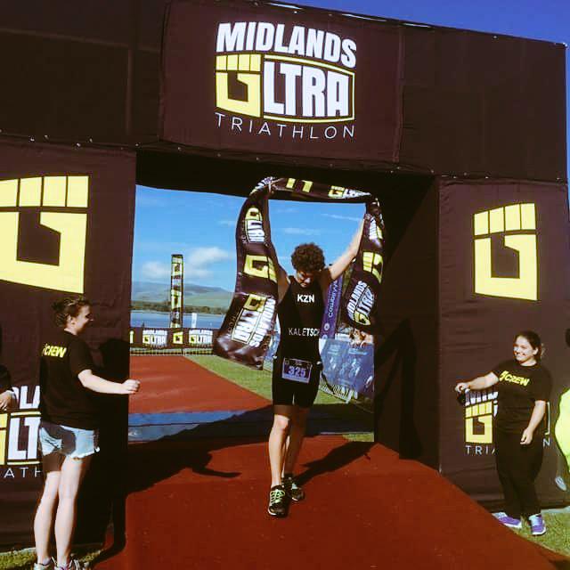 Brand ambassador <a href="/Rory_swim/">Rory Kaletsch</a> winning the sprint event <a href="/MidlandsULTRA/">Midlands Ultra Tri</a> - Rocking those green Greepers in @Inov8SA F-Lite