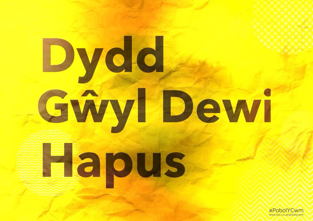 pobolycwm's tweet photo. Dydd Gŵyl Dewi Hapus! :) http://t.co/WGflfr9CIj