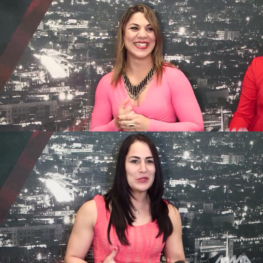 themmatriangle's tweet photo. Who gets the next title shot against @RondaRousey ? @bethecorreia or @jessicaevileye #wmma #ufc #mma #UFC184 http://t.co/pkb5lNDaAU