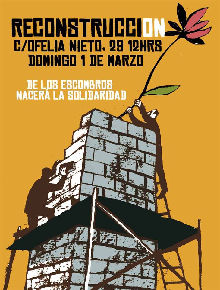 Patio Maravillas (@patiomaravillas) on Twitter photo #ReconstrucciON29 #ReconstrucciON29