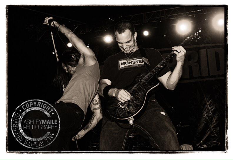 Great shot of our favourites <a href="/alterbridge/">Alter Bridge</a> from <a href="/DownloadFest/">Download Festival</a> 2006. For no reason other than Ashley loved them. xx