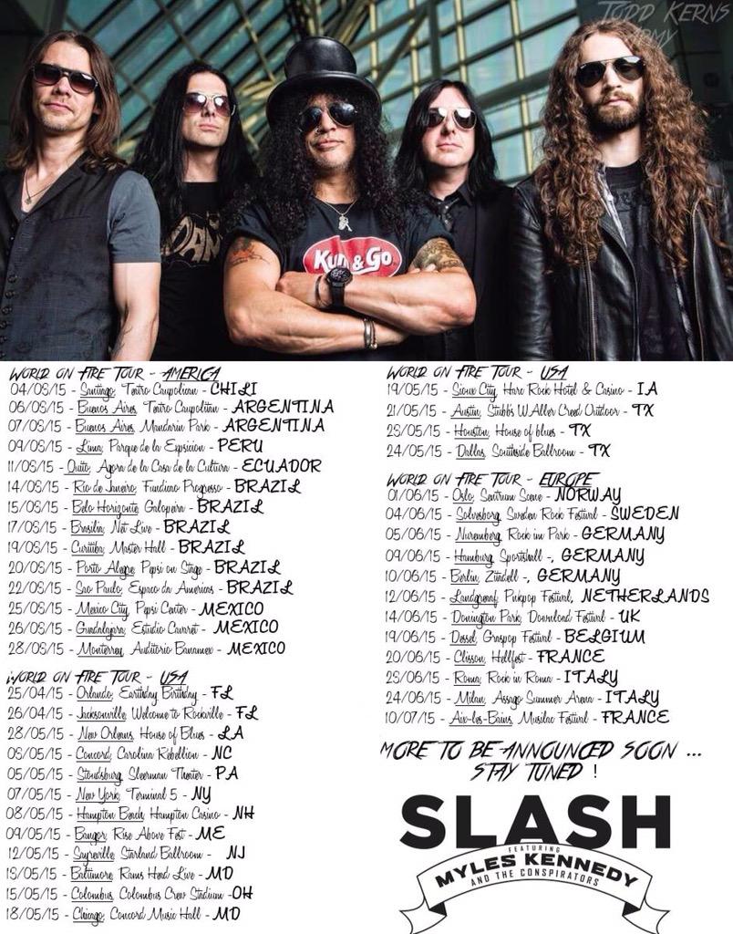 UPDATED tour dates poster, new US tour dates added!