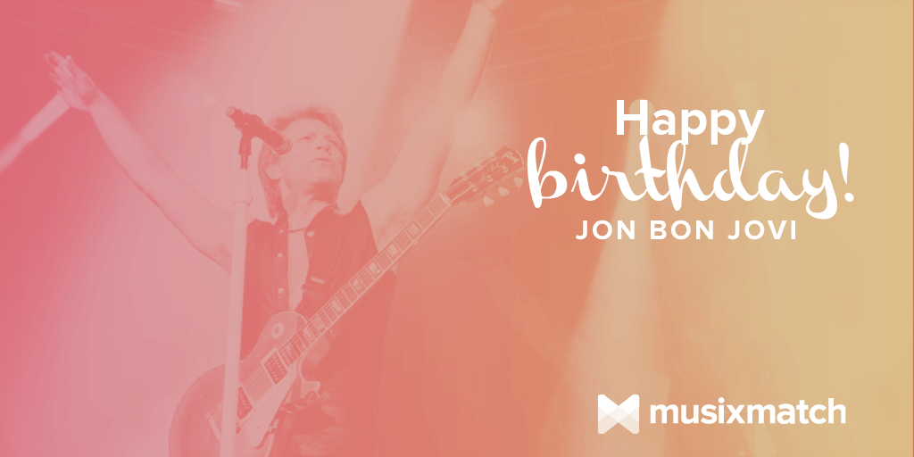  We would like to wish a very special Happy Birthday to Jon Bon Jovi! He turns 52 today! 