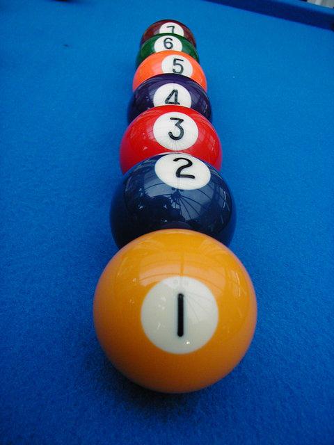 eyesshare's tweet image. Pool balls lined and ready to roll . #poolballs #playpool