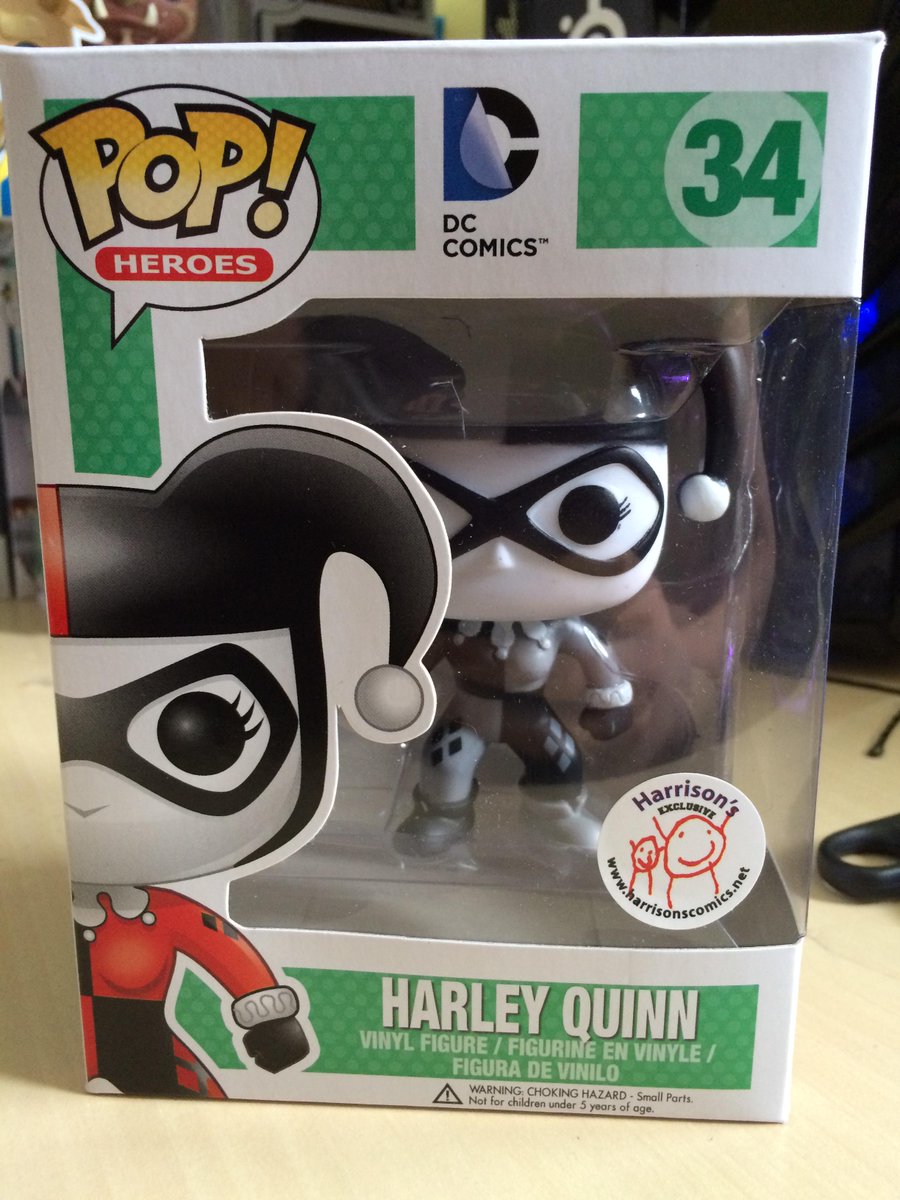 PoppersShoppers's tweet photo. Competition! Black and White Harley Quinn Pop! Vinyl is the prize! Follow the link to enter: http://t.co/Z5GGr53HQ4 http://t.co/vZ033H7w90