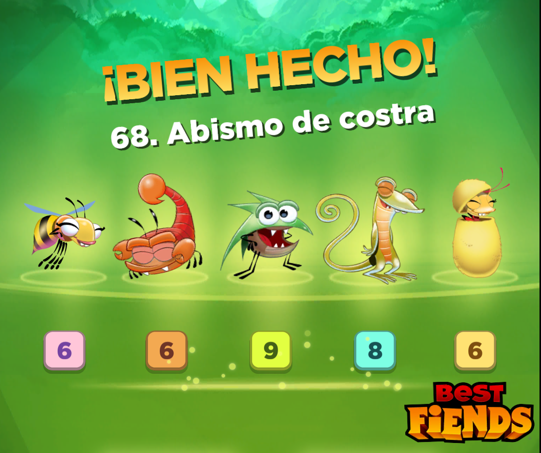 C0CAa's tweet photo. Por fin he superado el nivel 68 en #BestFiends. ¡Descárgatelo gratis! http://t.co/qA2u7B0iJF @bestfiends http://t.co/OYWn9c0cgQ