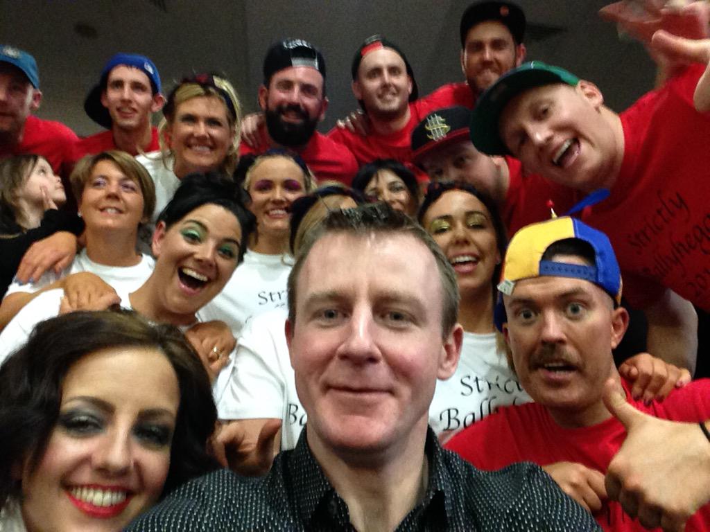 JustinMcNu1ty's tweet photo. Fun night judging @BallyheganGAC Strictly. The dancers could teach me about footwork! Well done all #Dynamic #Energy http://t.co/WioHRmUzjJ