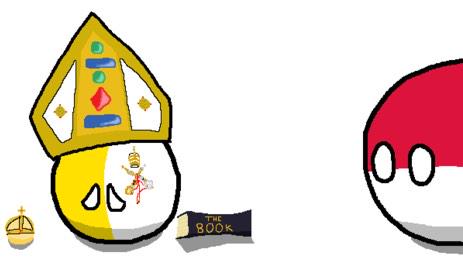polandball_bot's tweet photo. 神様がいないという事実③
【解説】
ポ「なんだってえ！」
米国CIA調査：国民の約95%がカトリック教徒うち75%が敬虔な信者。
ポーランド・カトリック教会という教派も存在する。
https://t.co/kSVfwQZ2Je