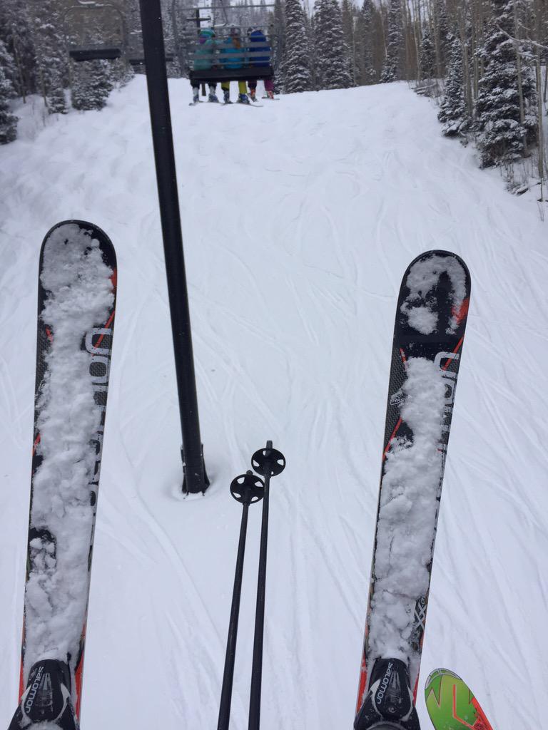 Jake_Born's tweet image. Knee deep powder in #parkcity. Heaven on Earth
