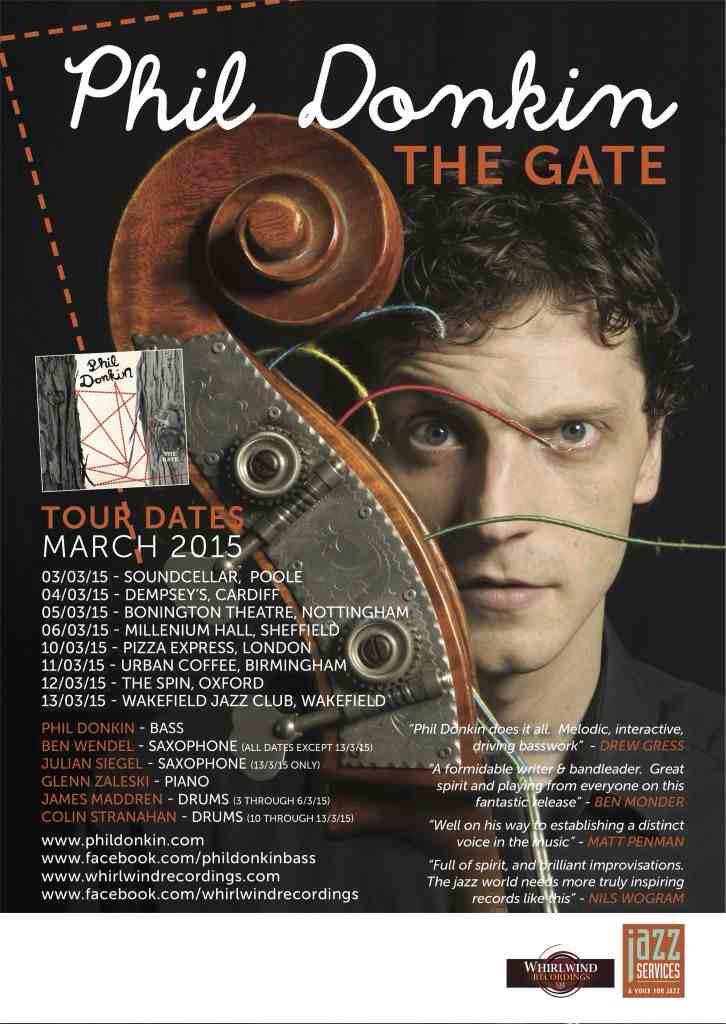 Whirlwind Recordings (@whirlwindrecord) on Twitter photo Phil Donkin tour ft <a href="/benwendel/">Ben Wendel</a> <a href="/juliansiegel1/">Julian Siegel</a> <a href="/ColinStranahan/">Colin Stranahan</a> <a href="/jamesmaddren/">James Maddren</a> <a href="/GlennZaleski/">Glenn Zaleski</a> 3/3! wwr.dj/18B1b1K Phil Donkin tour ft <a href="/benwendel/">Ben Wendel</a> <a href="/juliansiegel1/">Julian Siegel</a> <a href="/ColinStranahan/">Colin Stranahan</a> <a href="/jamesmaddren/">James Maddren</a> <a href="/GlennZaleski/">Glenn Zaleski</a> 3/3! wwr.dj/18B1b1K