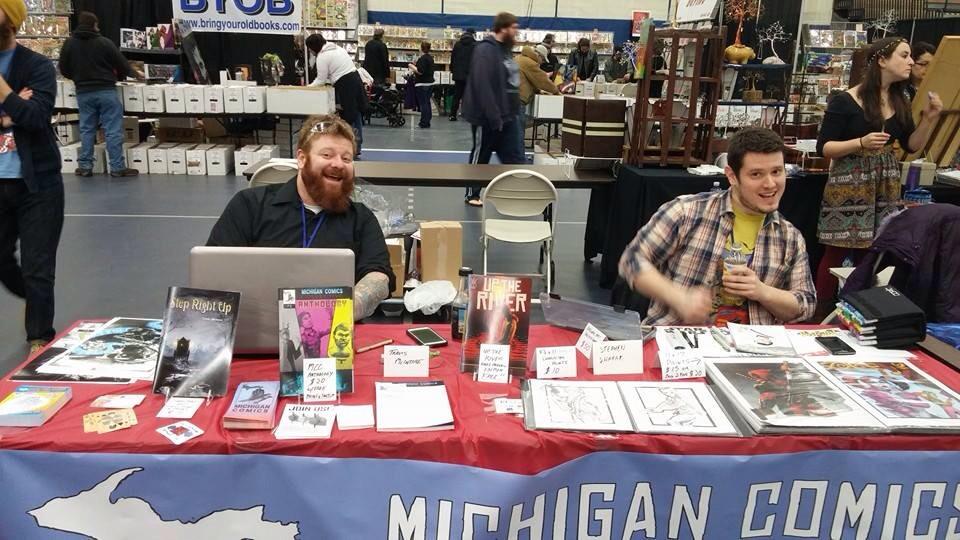 SourcePtPress's tweet photo. Day 2 of the #UptheRiver #Kickstarter &amp; over 50% funded! @TMcIntire1 @StephenSharar @ArtistSeanSeal @MarkMcKenna419 http://t.co/z1dvT6bysY