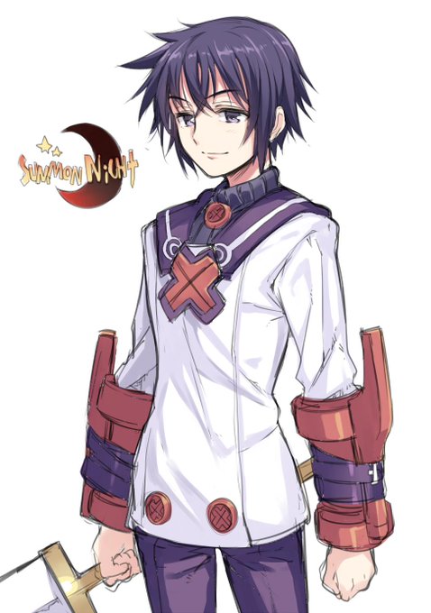 落書き。サモンナイト2よりマグナ 