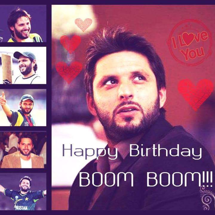 HAPPY BIRTHDAY Shahid Afridi.. 