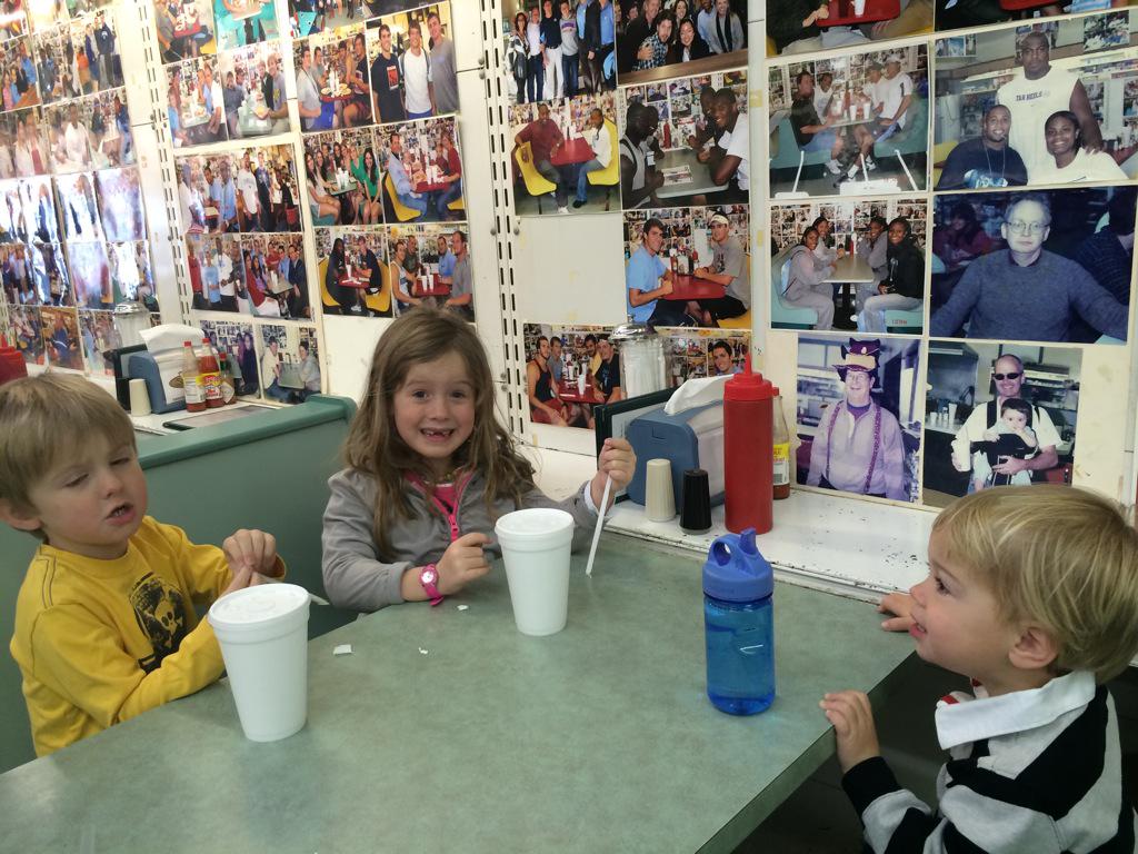 Always a fun time <a href="/Suttons_Drug/">Sutton's Drug Store</a>. Can't wait to have our picture up on the wall.