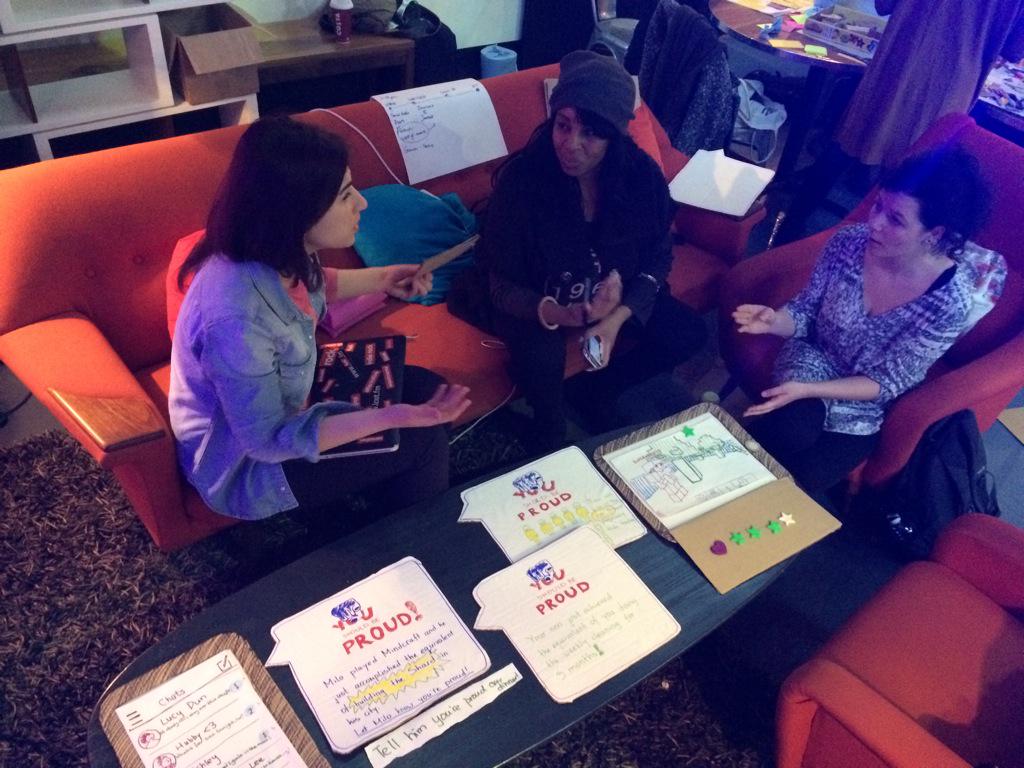 cC_L's tweet photo. Getting ready to roll out user research with our #prototypes! #GSJam #GSJLon  @dalma_ka @kittyela @nubianStyle http://t.co/ncpufsCzPB