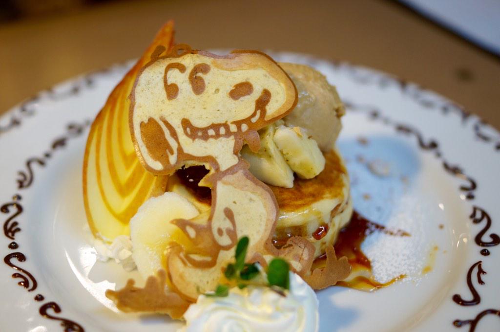 Laricetta99 本日のパンケーキアート おさるのジョージ ガーフィールド スヌーピー 小 パンケーキアート Garfield Http T Co Xsnmevl2fe