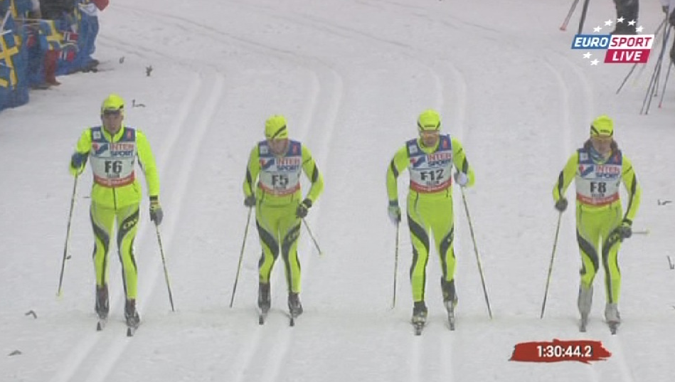 SportExpressen's tweet photo. Här krigar de på i det tysta - döpta efter de översta knapparna på tangentbordet. Är föråkarna VM:s riktiga hjältar? http://t.co/ot4PkD9FmA