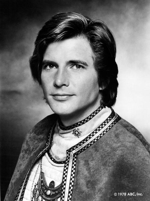Happy 70th birthday to Dirk Benedict. Photo from Battlestar Galactica, 1978. 