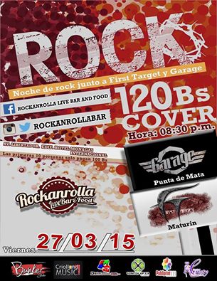 garagebandarock's tweet photo. Gente el 27-03 la cita es en @Rockanrollabar . Compartiendo la tarima con los panitas de @FirstTarget http://t.co/0ItsuRPPQV