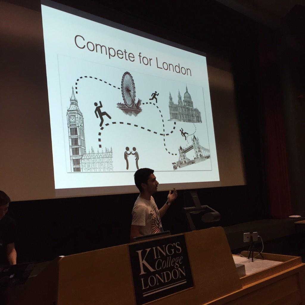 hacklondonuk's tweet image. #dominion a London wide scavenger hunt! A social app perfect for you #hacklondon!