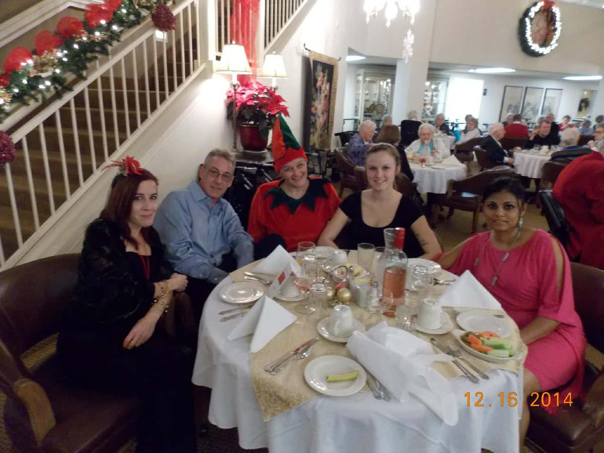 AMAZING staff at Christmas at The <a href="/CourtBrooklin/">Sharon Unsworth</a>