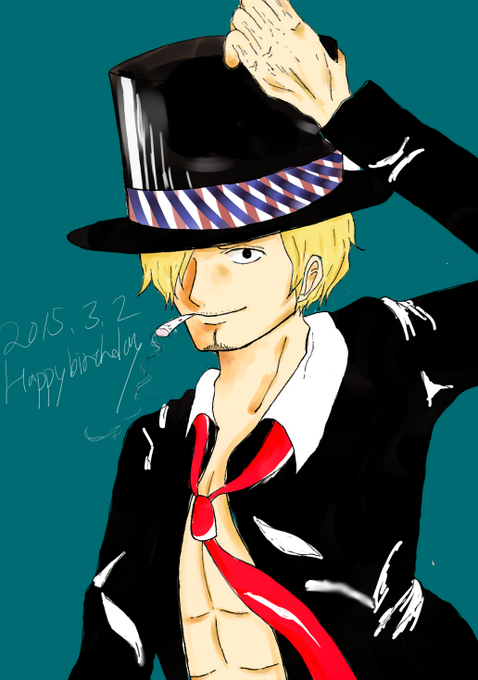 サンジのtwitterイラスト検索結果 古い順