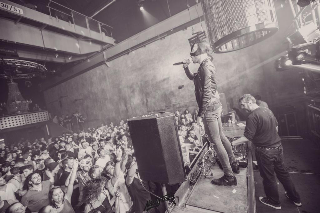 nastytrash's tweet photo. Epicness went down at @haertereiclub yesterday! Thanks to the Sir @BloodyBeetroots for this sick show! http://t.co/I9Up2u2JqU