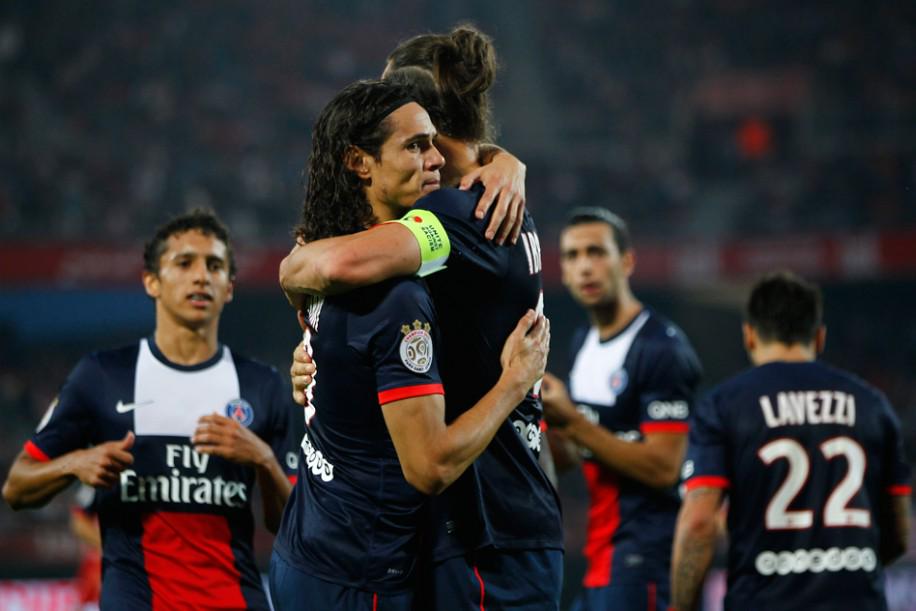 Paris St. Germain didn't let the English champs Chelsea defeat them at home. (@ParisFansfr/Twitter) Paris St. Germain didn't let the English champs Chelsea defeat them at home. (@ParisFansfr/Twitter)