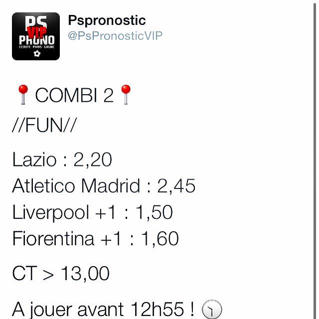 PSPronostic's tweet image. 📍Les pronostics VIP du 01/03 📍
A vous de jugez 👀