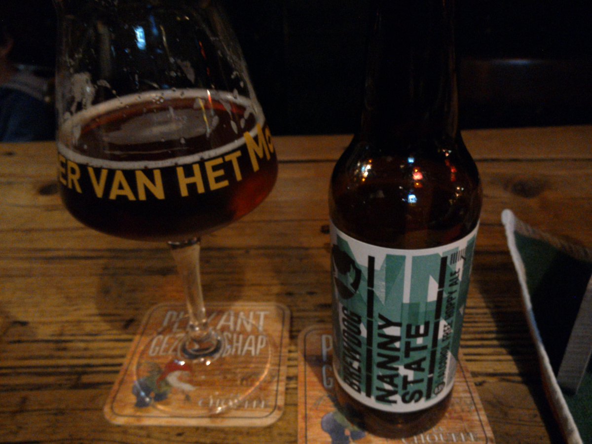 HansvGool's tweet image. Lekker hoor! Dit alcohol vrij biertje bij @Bierhuisdeklomp. Kan wel eens goed passen bij de #SambalGorengTelor