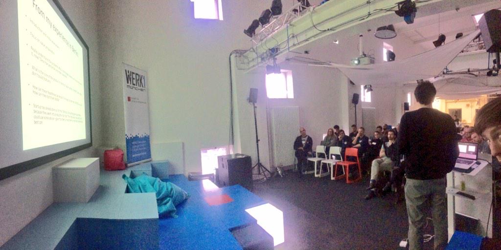 mrclng's tweet image. #GoogleLaunchpad #MUCentor&apos;s kick-off #stageview @werk1muenchen