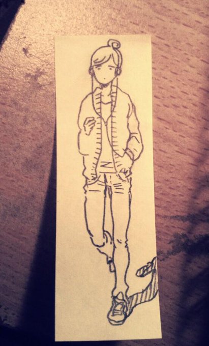 ふせんのらくがき 