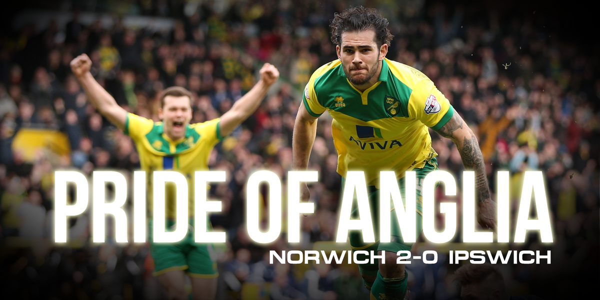 NorwichCityFC's tweet image. FULL-TIME: Norwich City 2-0 Ipswich Town. #NCFC #ITFC