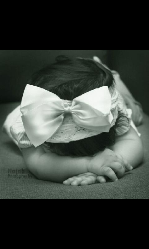 يالله ما أجمل هدوء الأطفال!!¡