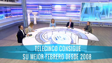 telecincoes's tweet photo. Telecinco, líder, consigue su mejor febrero en 7 años ¡Gracias por hacernos primeros! > http://t.co/q3R9cyT1Q3 http://t.co/qP7Ecrur6u