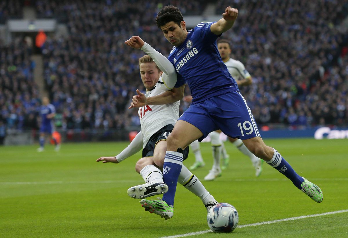 “@ChelseaFC: 60 mins played. Chelsea 2-0 Tottenham. #CFCWembley #CapitalOneCupFinal ” YES LADS