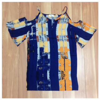 Hand_In_Pocket's tweet image. New cold shoulder dress from Glam has a vibrant color scheme and bold print. #spring2015 #newathip #printeddress...