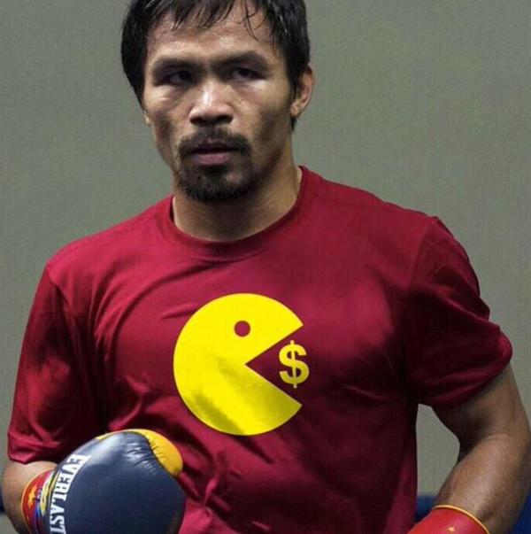 fandelbox's tweet photo. #Pacman ha regresado! #PacquiaoMayweather #PacVsMoney http://t.co/t6kICMlgpX