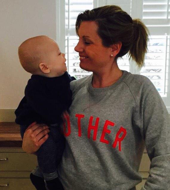 EmilyBramer's tweet photo. @Molly_Gunn loving my new valentines mother sweatshirt! #mothersweatshirt http://t.co/CmtU663NjB