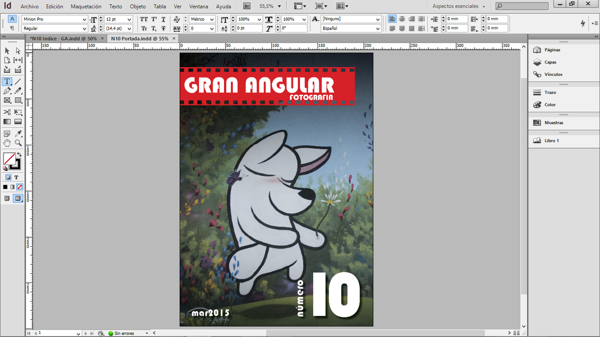 GranAngularRevi's tweet image. Ya está listo el número de Marzo, mañana podréis disfrutar de él.