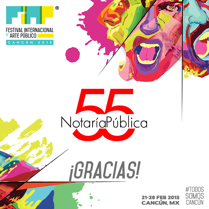 fiapmx's tweet photo. ¡Gracias a Notaría Pública 55 este #FIAP2015 #TodosSomosCancun! http://t.co/VfVDvIB0FT
