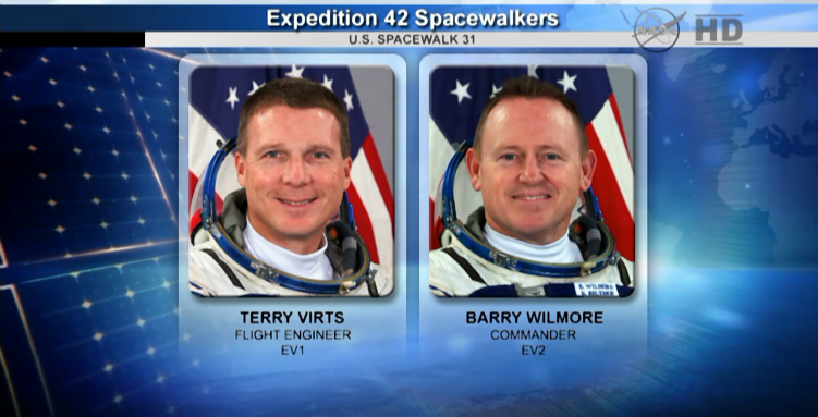 genejm29's tweet photo. #NASATV Concluding #EVA31 Coverage. http://t.co/rT7QZKROq4