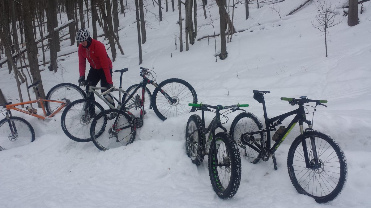 Superfly_29's tweet photo. Lotsa of hike a bike but good to get out. http://t.co/hyuOhKg7hR