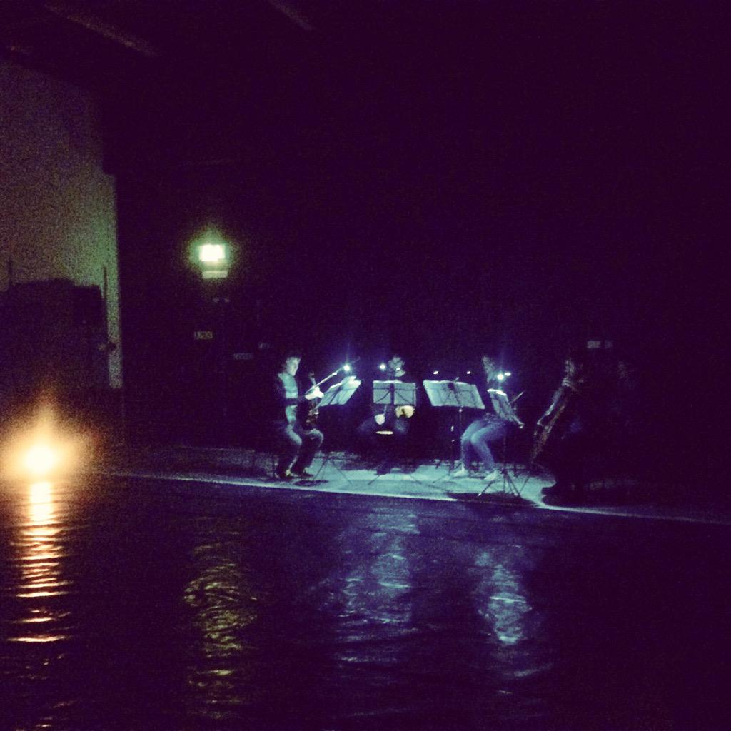 architecture_RA's tweet photo. The string quartet is in place &amp; rehearsals now underway for our events next week with @SpunThruShadows http://t.co/3aj8IJ6Z1C