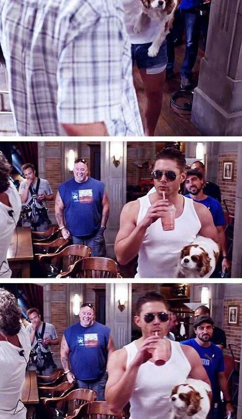 By :  Poste uma foto do Jensen e marque 10 pessoas para elas fazerem o msm
Happy Birthday Jensen Ackles 