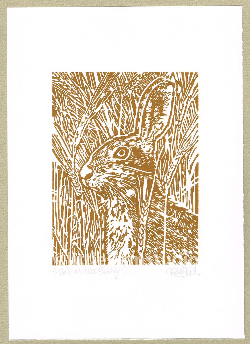 littleramstudio's tweet image. Hi #crafthour
There's March Hares everywhere today!
#printmaking #marchhares
folksy.com/items/6619464-…