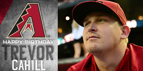 Happy Birthday to pitcher Trevor Cahill! 